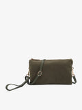 Riley Corduroy Crossbody Bag in Olive