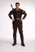 Robin Hood, Men's Rust & Black Costume Rental