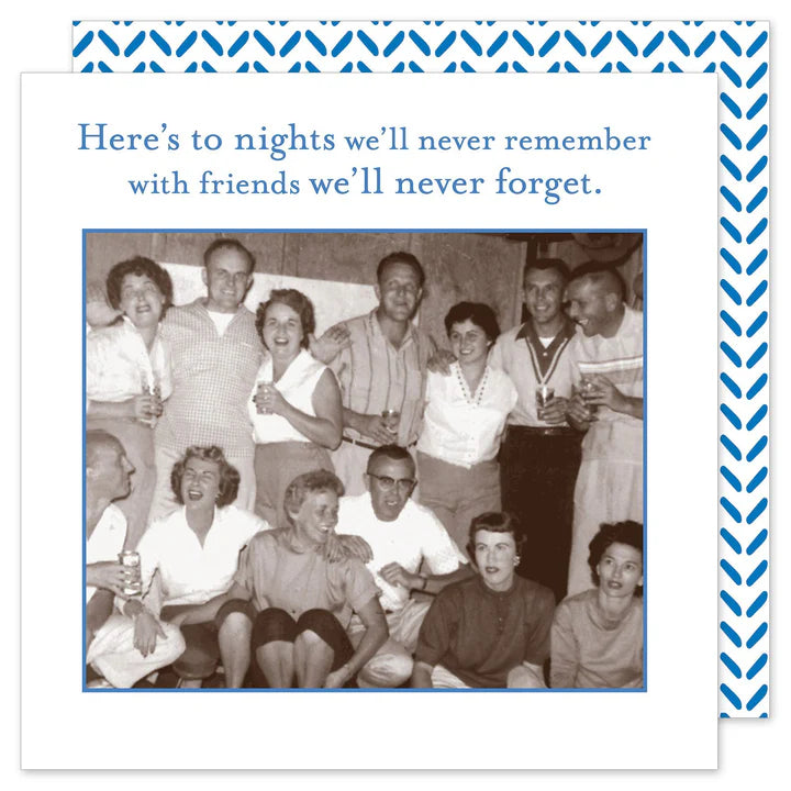 Shannon Martin Here's to the Nights Beverage Napkin