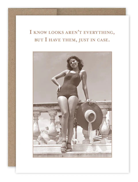Shannon Martin Looks Aren't Everything But I Have Them Birthday Card
