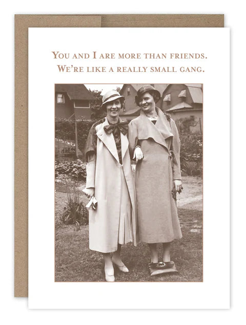 Shannon Martin Really More Than Friends, Small Gang Friendship/Just Because Card