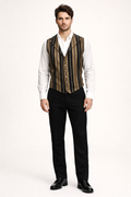 Striped Men's Vest, Edwardian Costume Rental