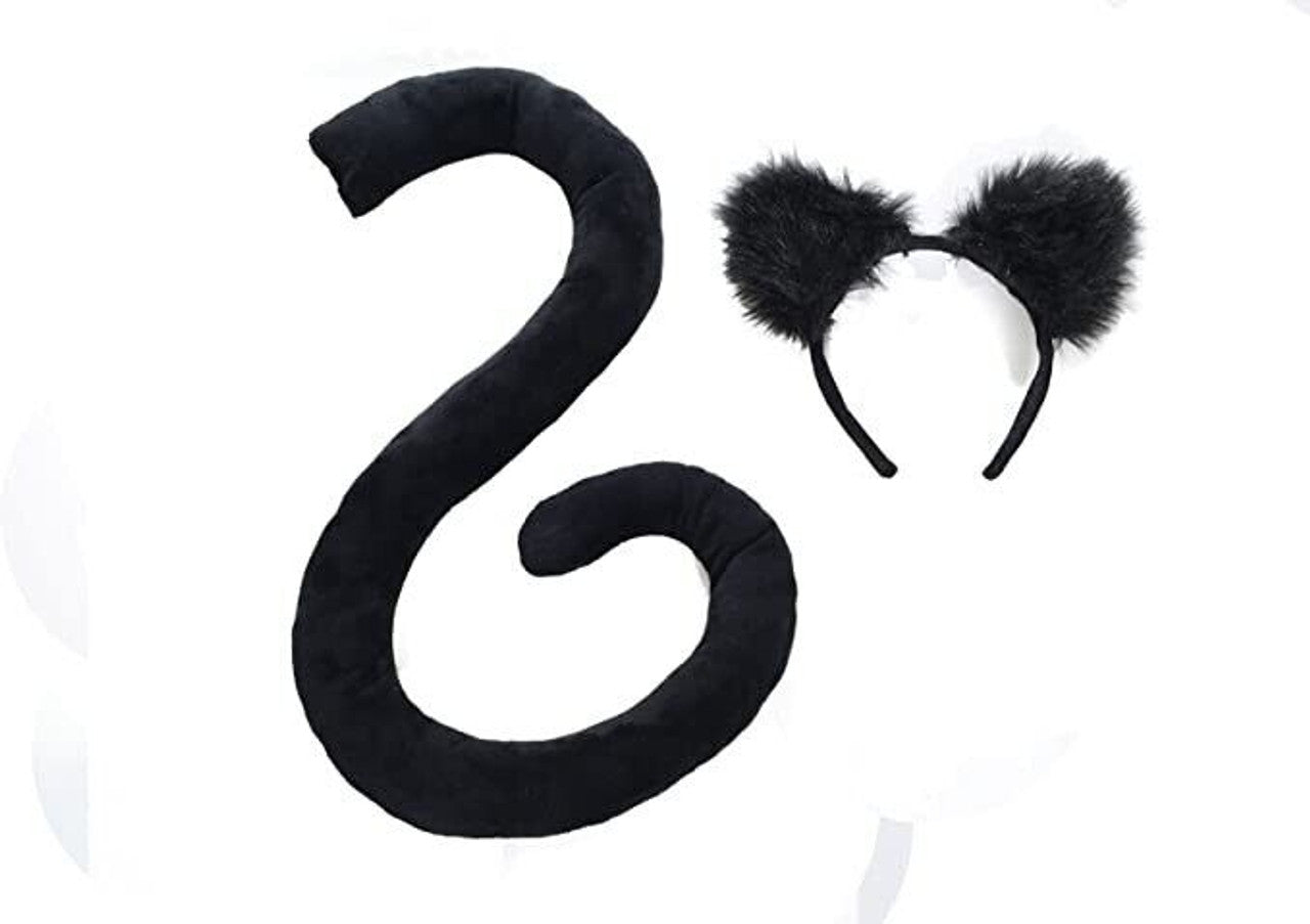 Tail & Ears Set - Black