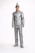 Tin Man, Fictional Character Men's Silver Costume Rental
