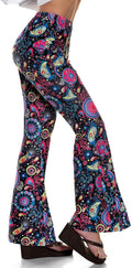 60's Paisley Bell Bottoms Costume