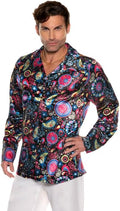 Mens 60s Paisley Shirt Costume
