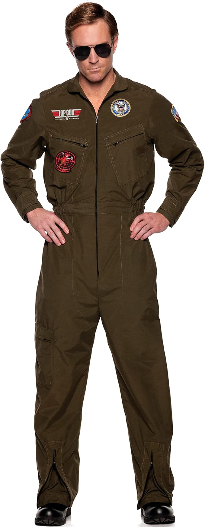 TOPGUN Fighter Pilot Jumpsuit - Officially Licensed US NAVY® TOPGUN Teen Size