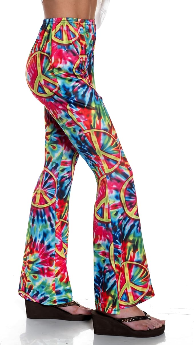 60's Tie Dye Bell Bottoms Costume