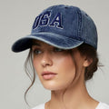 USA Embroidered Baseball Cap/Hat