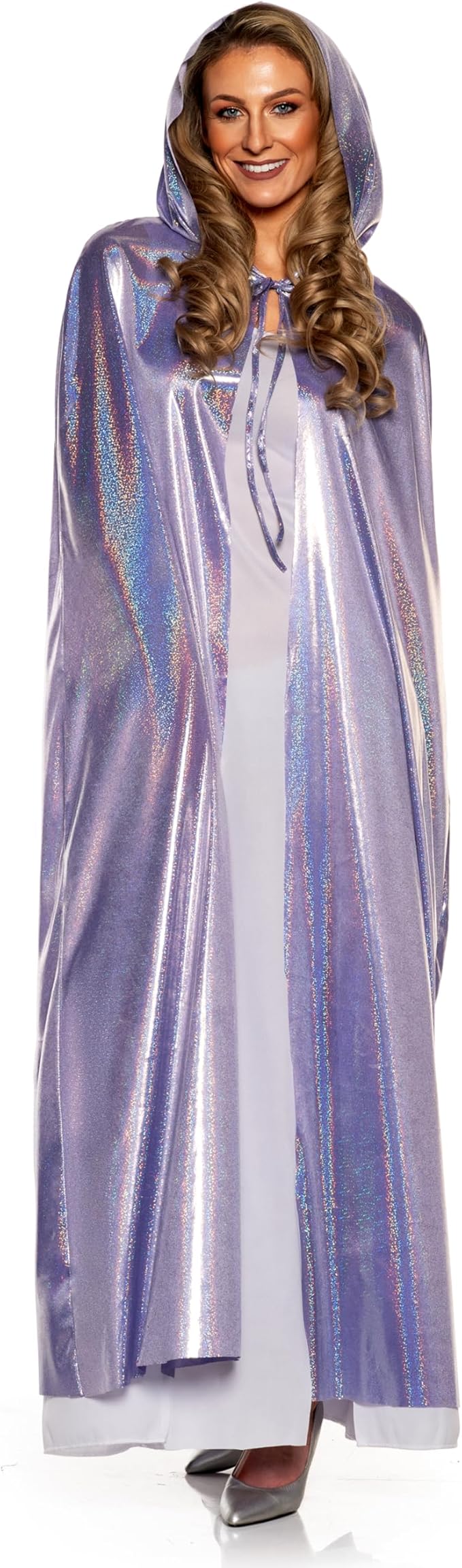 Metallic Cape - Lavender Costume