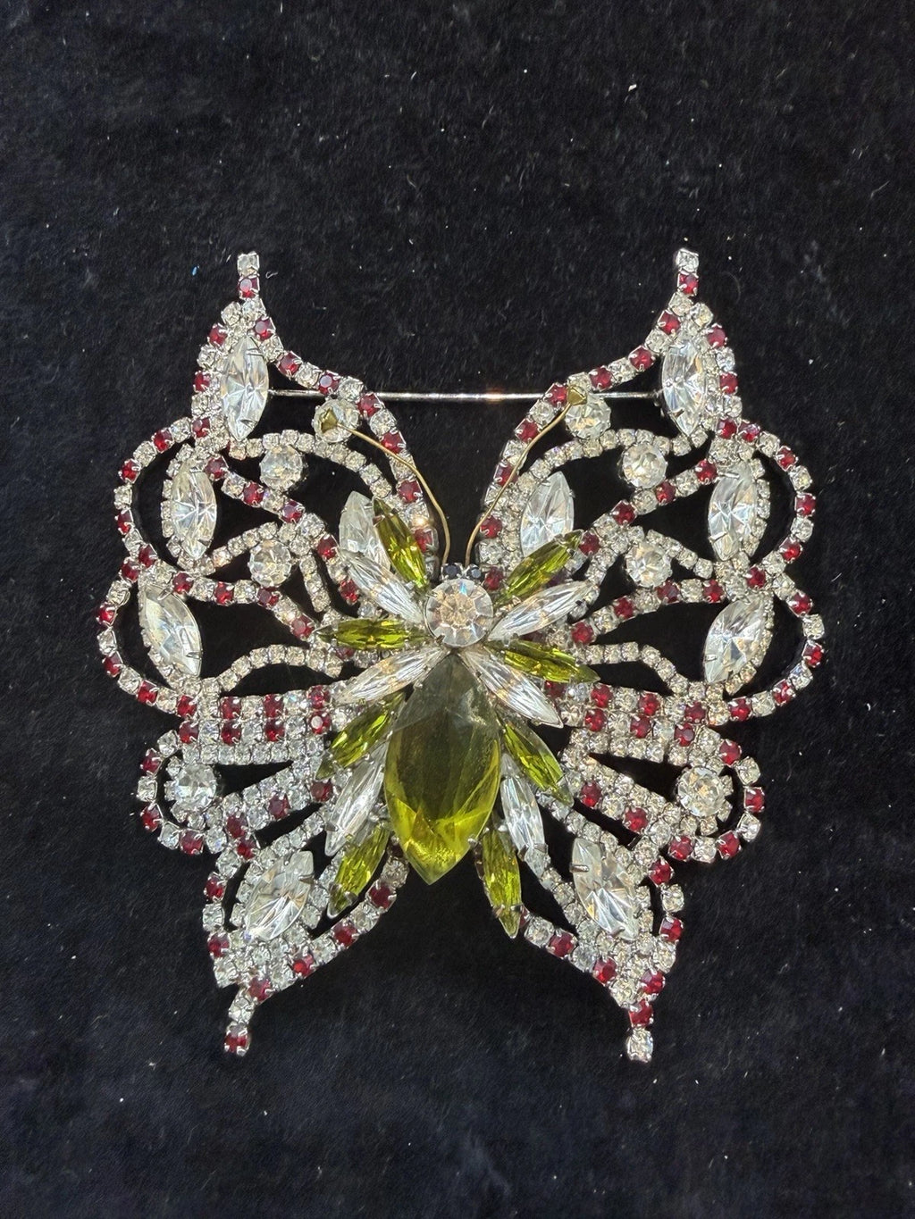 WEISS BUTTERFLY PIN VINTGAE 1950S