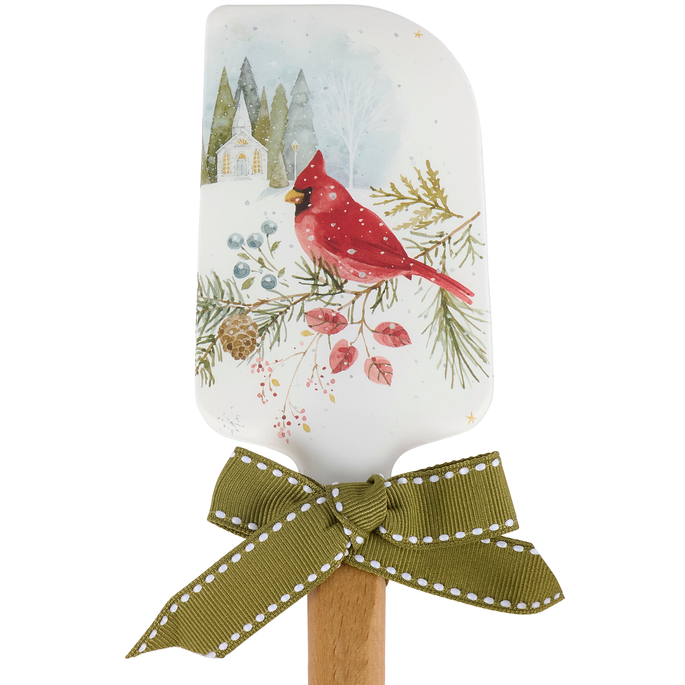Winter Cardinal Spatula close