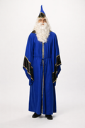 Wizard Blue Robe, Men's Fictional Character Costume Rental