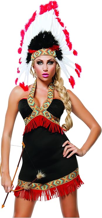 Women's Navajo Native Costume Dress Set