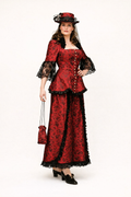 Wyatt Earp’s Josephine – Wild West Red Dress - Women's Costume Rental