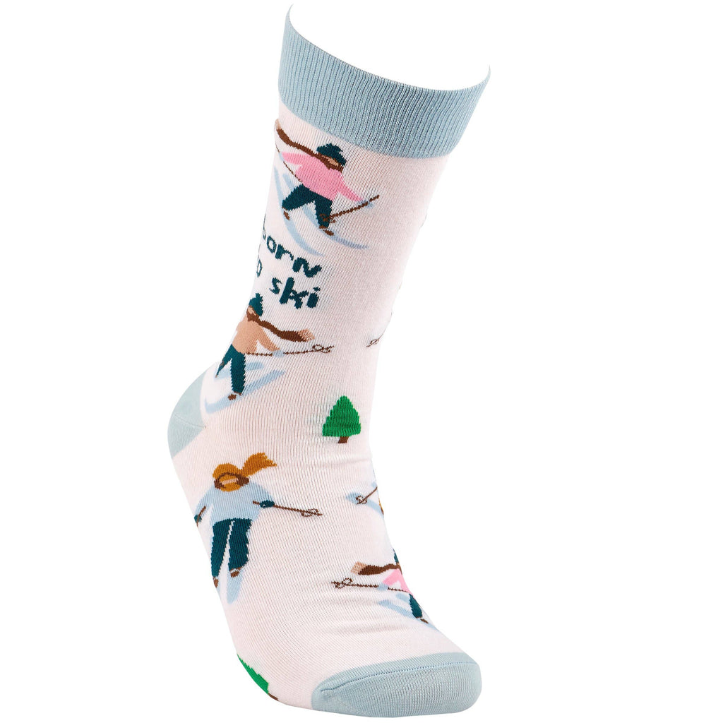 Born To Ski Socks