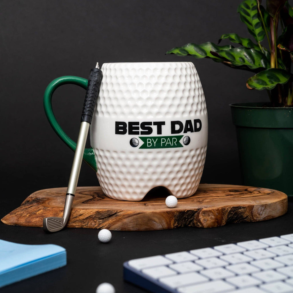 Golf Mug - Best Dad | Golf Mug & Pen Set