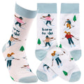 Born To Ski Socks
