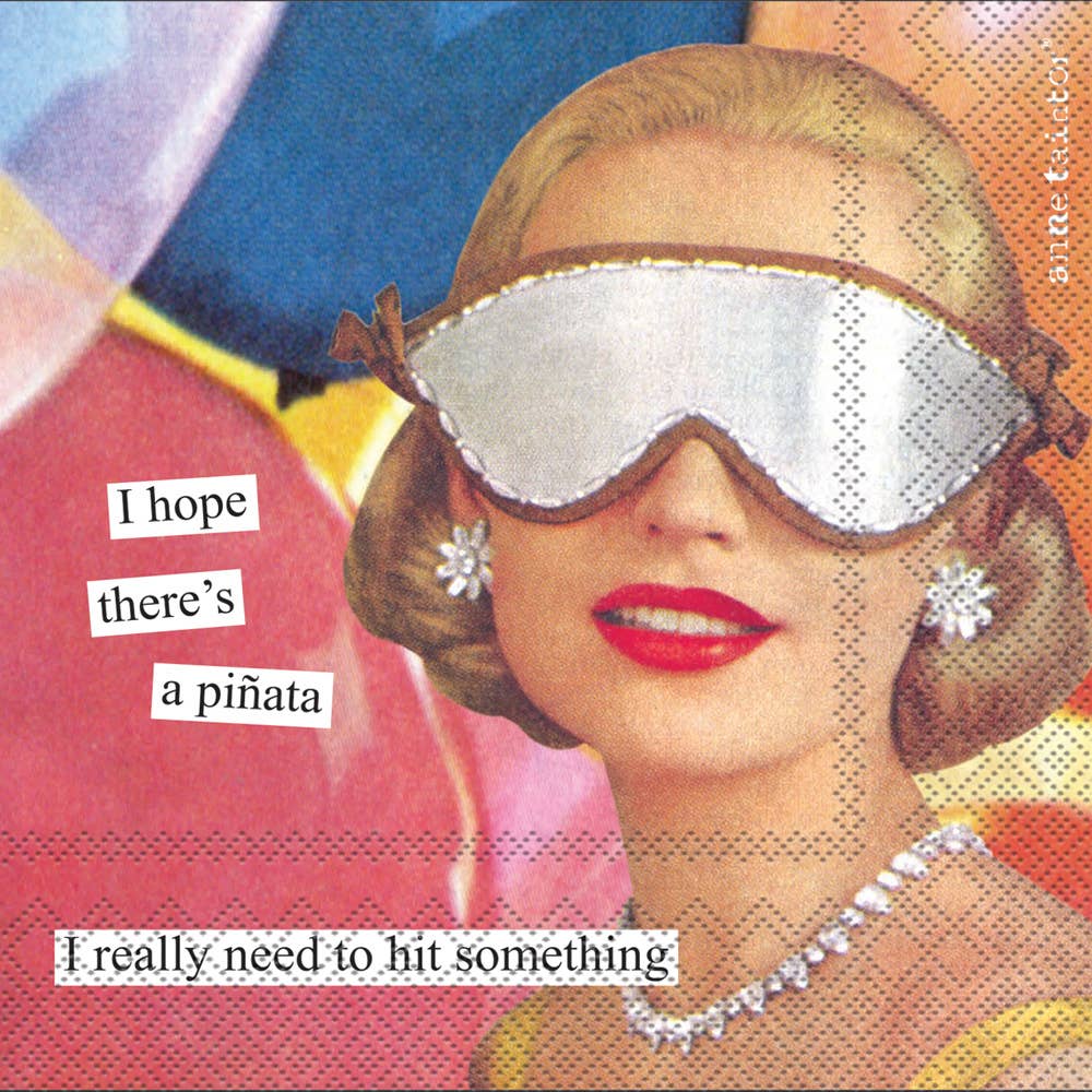 Anne Taintor Pinata Paper Cocktail Napkins Pack of 20