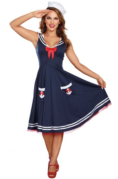 All Aboard Adult Ladies Sailor Costume