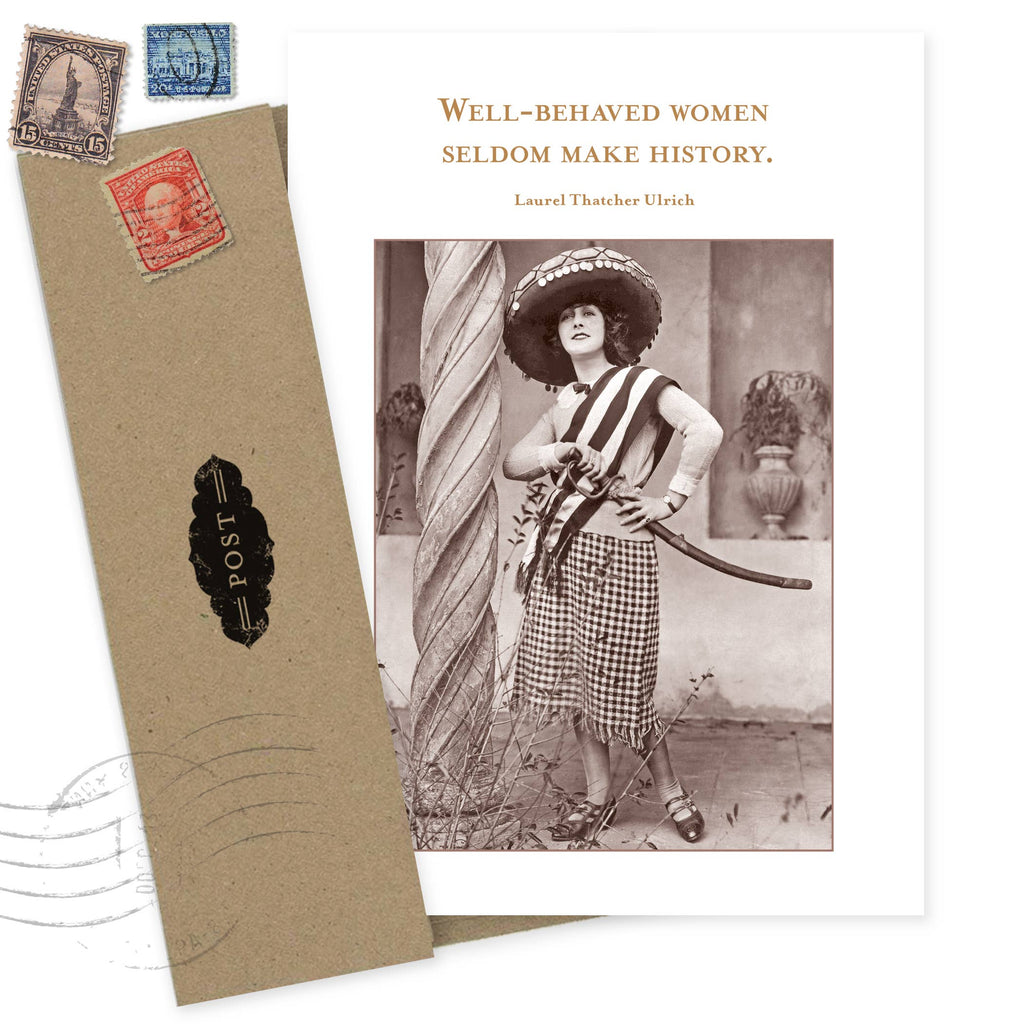 Well-Behaved Women Birthday Card