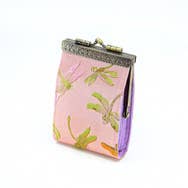 Butterfly & Dragonfly Brocade RFID Card Holder