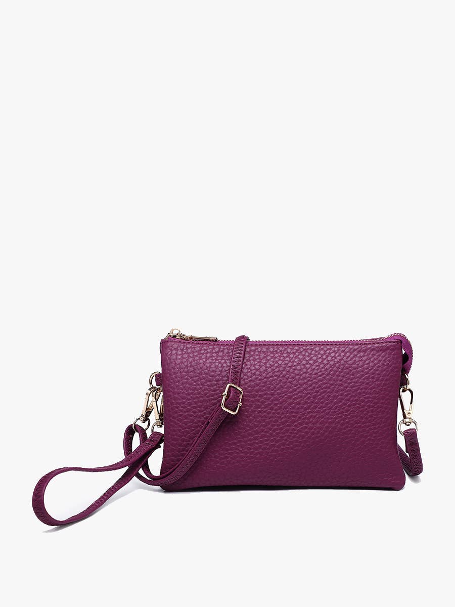 Riley Monogrammable 3 Compartment Crossbody/Wristlet | M013