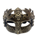 Gold Roman Half Mask