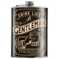 8oz Flask - Drink Like a Gentleman