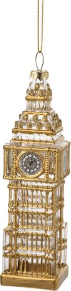ornament Glass Big Ben 