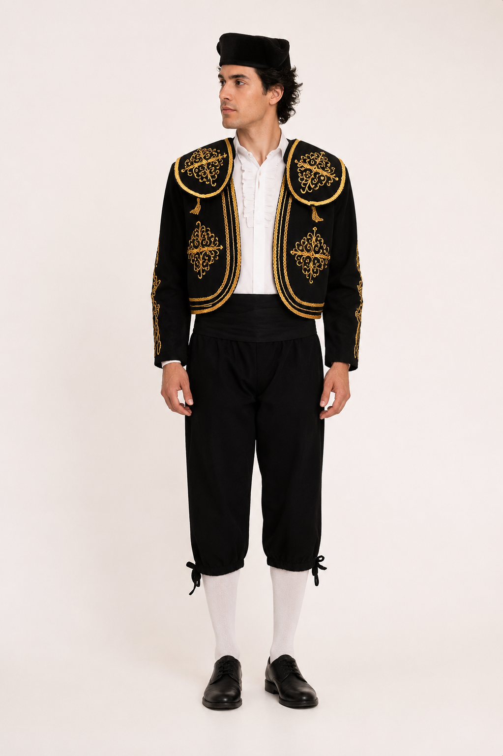 Black & Gold Matador Uniform, Men’s International Costume Rental