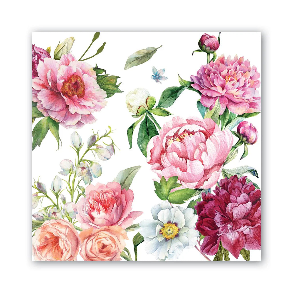 Michel Design Works French Blush Peony Cocktail Napkins