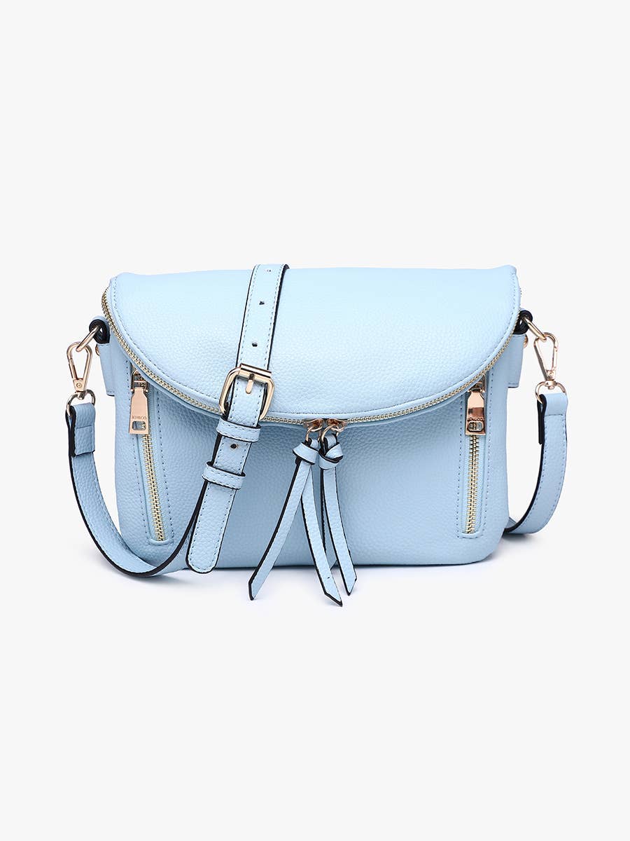 Aubree Flapover Multi-compartment Crossbody Bag | M2768