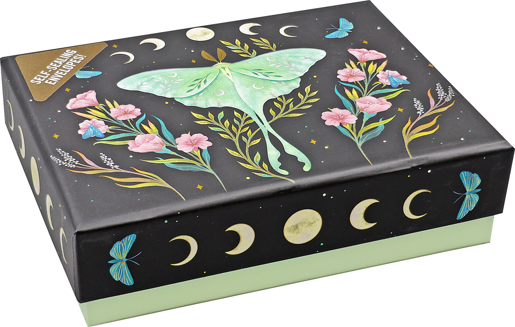 Luna Moth Note Cards
