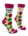 Trophy Wife Women's  Novelty Crew Socks