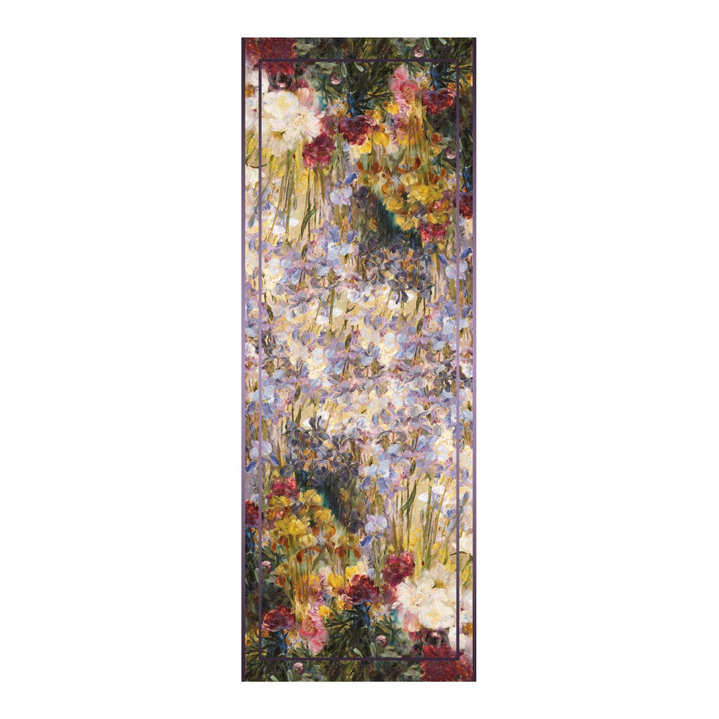 Tiffany Peonies & Iris   Silk Blend Shawl – Lightweight Dressy Wrap for Women