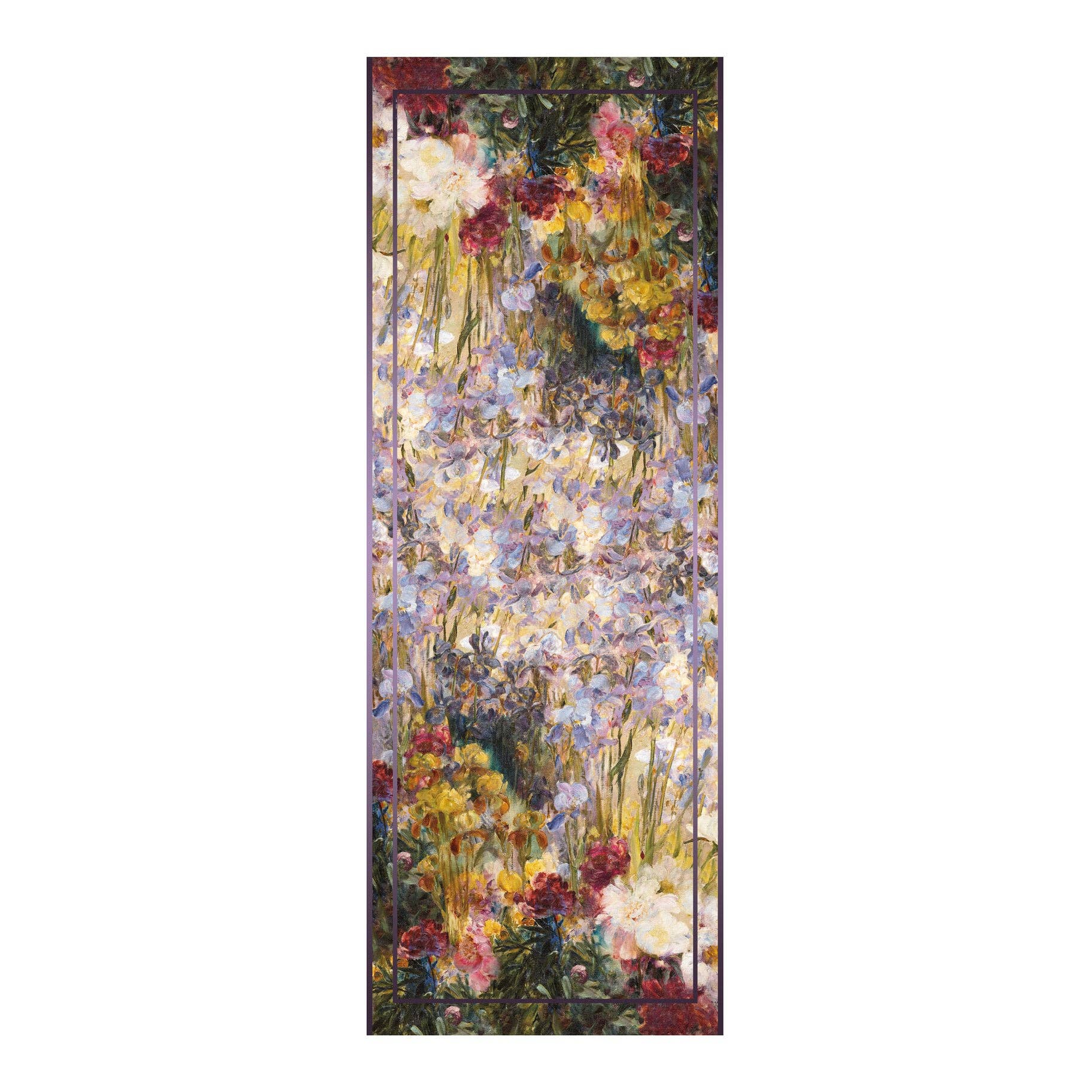 Tiffany Peonies & Iris   Silk Blend Shawl – Lightweight Dressy Wrap for Women