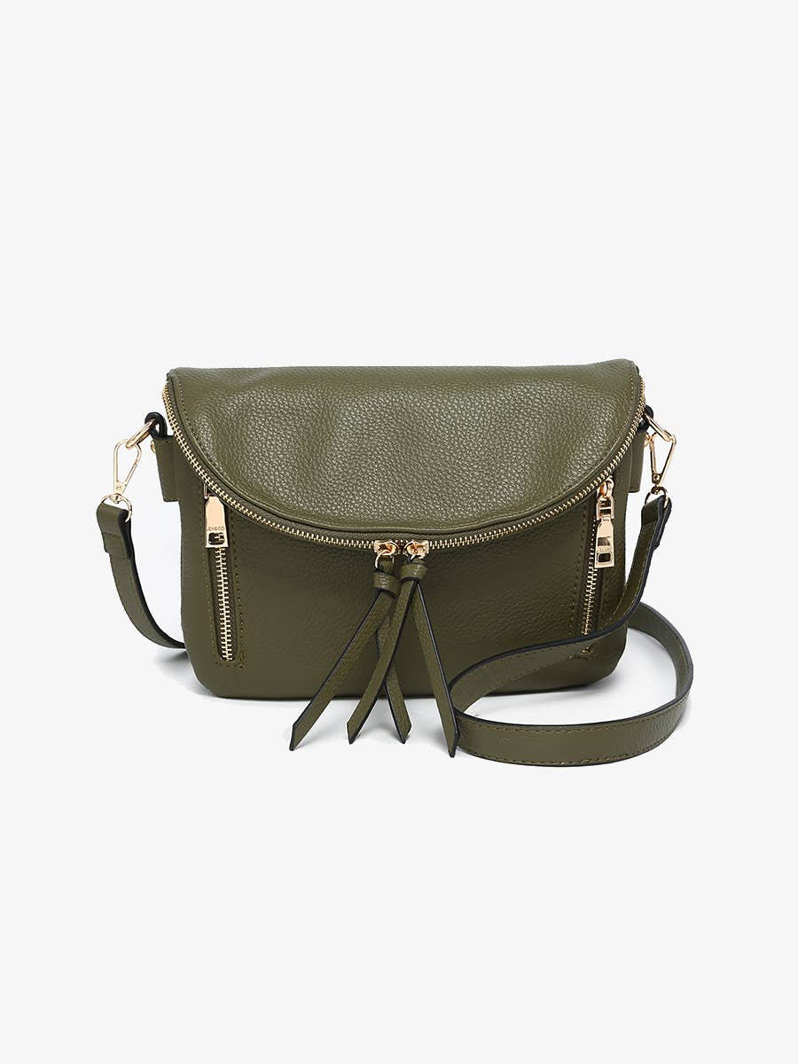 Aubree Flapover Multi-compartment Crossbody Bag | M2768