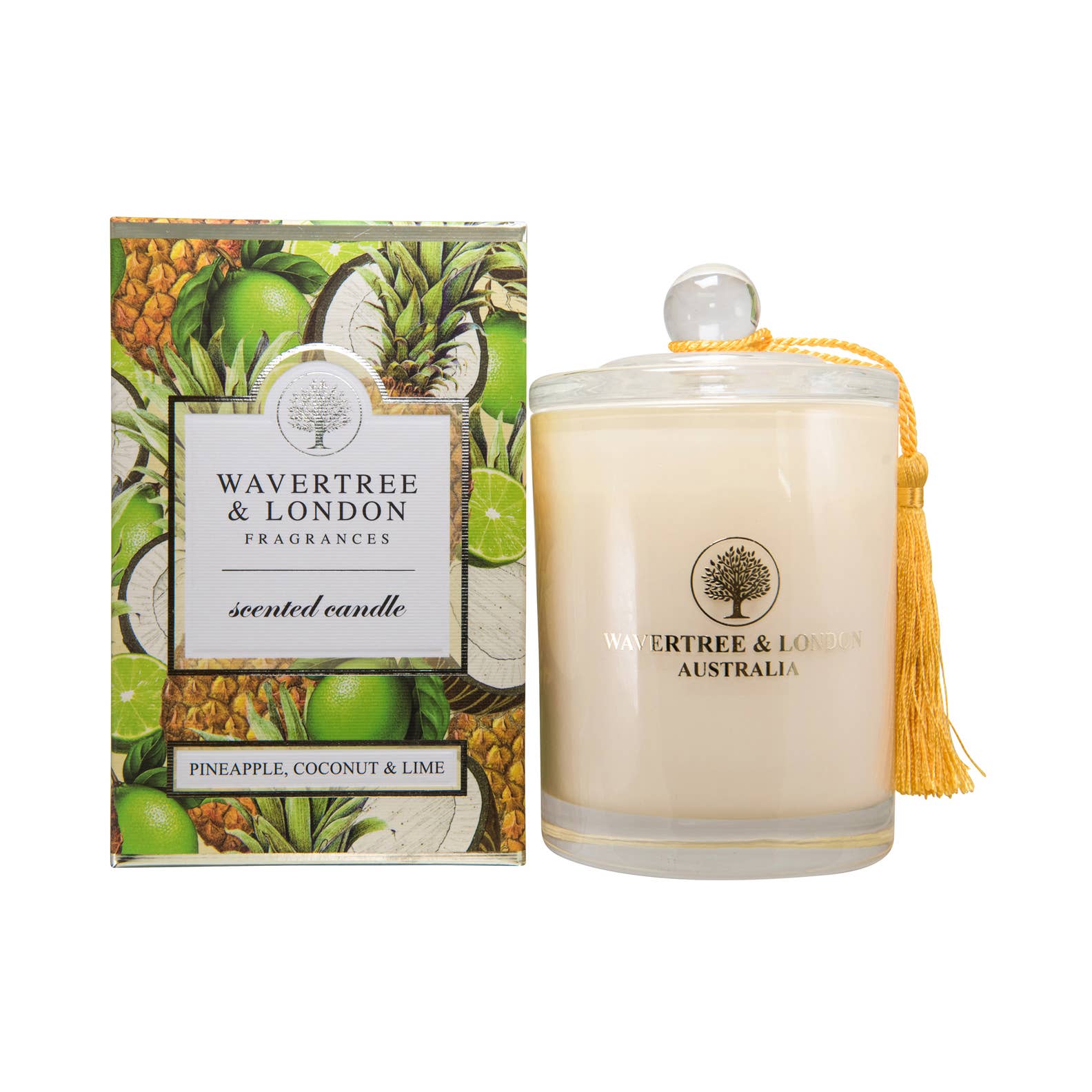 Wavertree & London Soy candle -Pineapple, Coconut & Lime