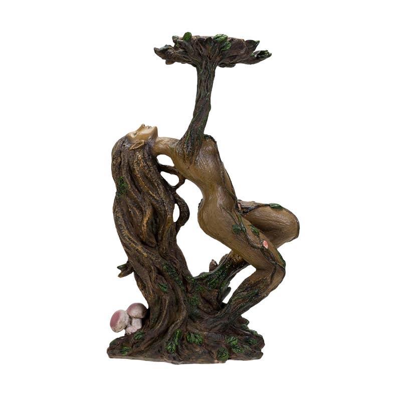 Goddess Tree Resin  Votive Candleholder