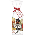 Christmas Caroling Cats Kitchen Towel Set