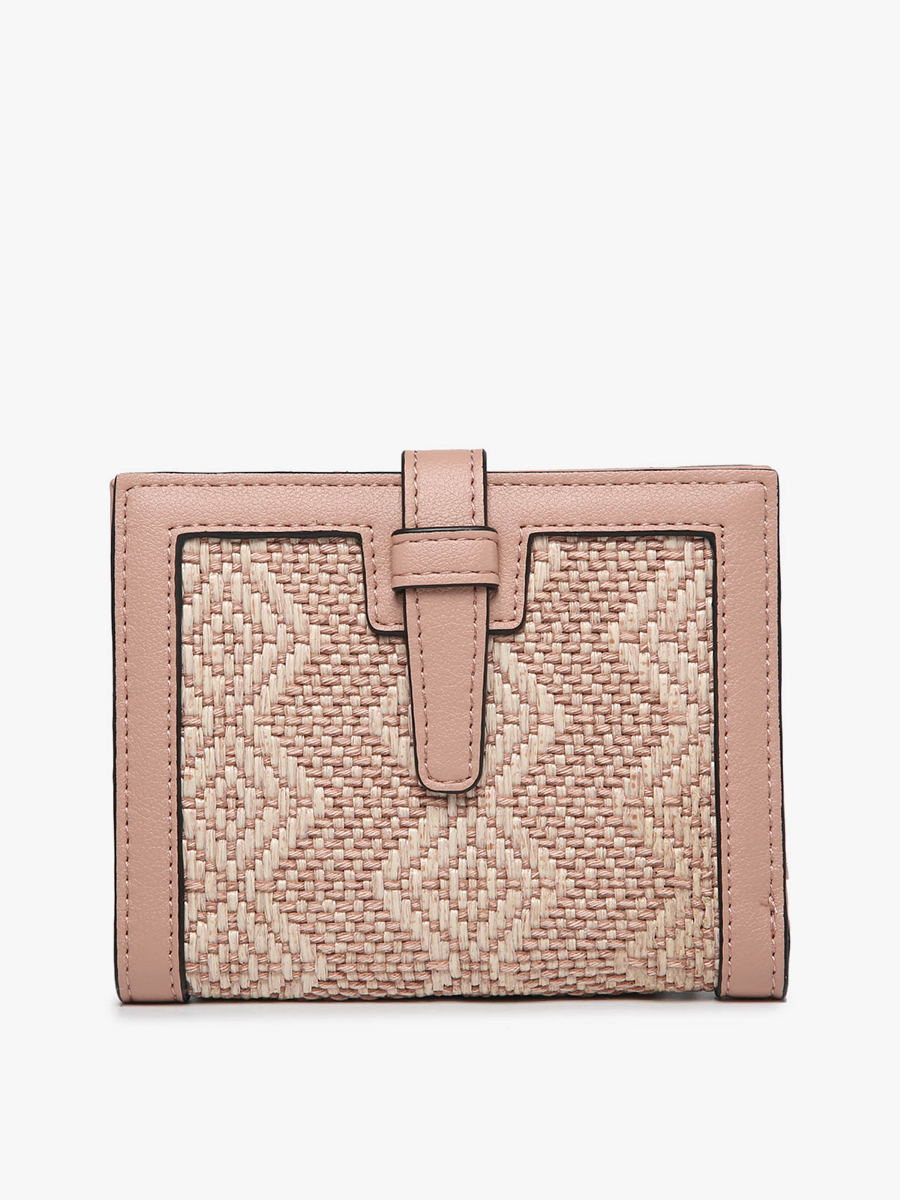 Bessie Canvas Wallet w/ Slip Closure | WL2066