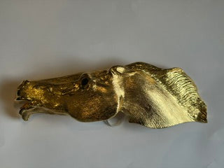 christopher ross horsehead belt buckle