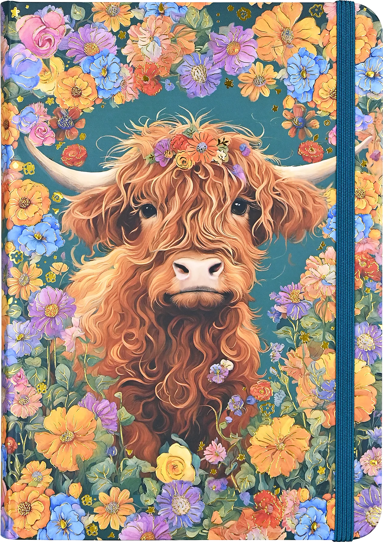 Highland Cow Mid-Size Journal