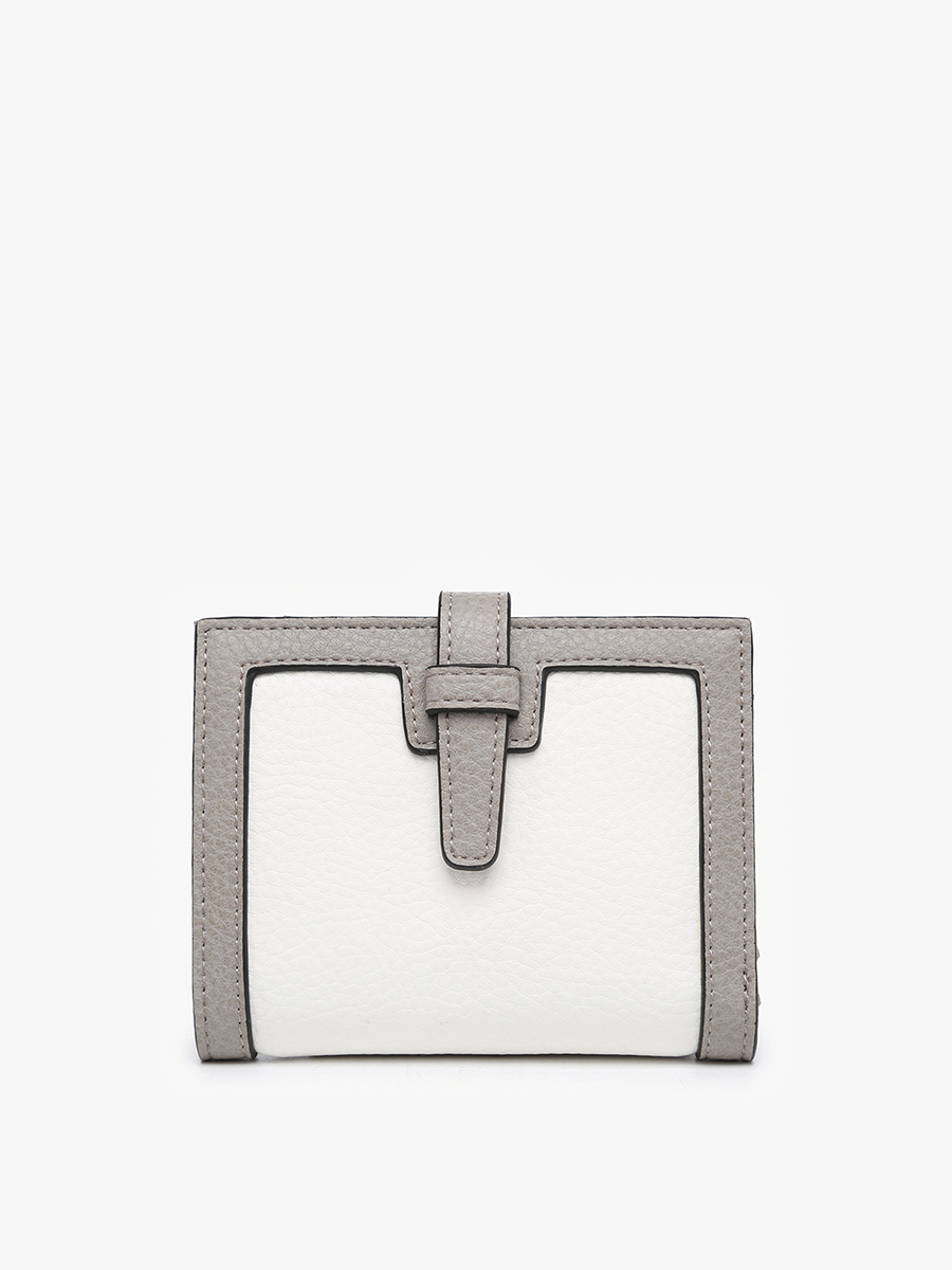 Bessie Canvas Wallet w/ Slip Closure | WL2066