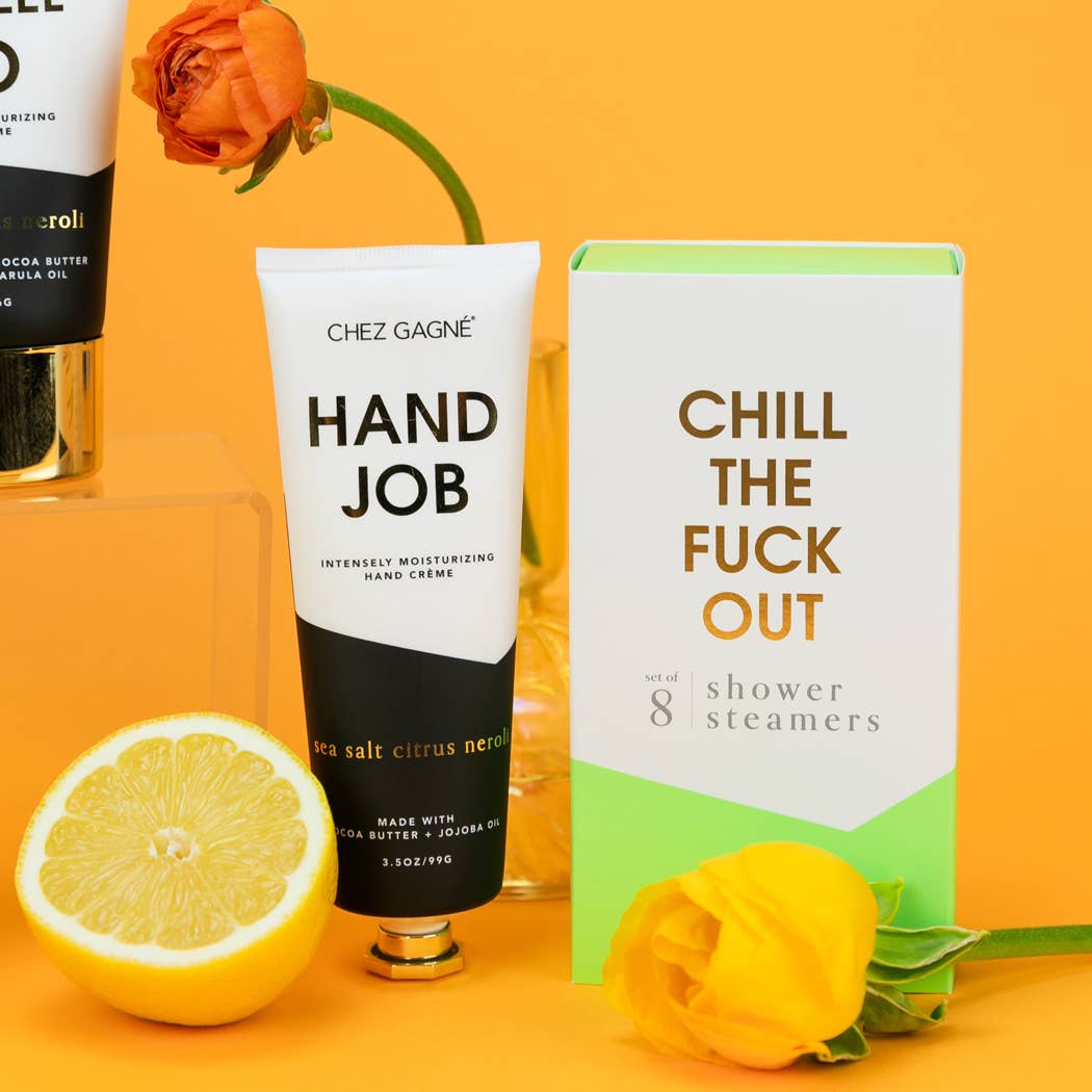 Chez Gagn e Chill The Fuck Out - Shower Steamers - Eucalyptus - Set of 8