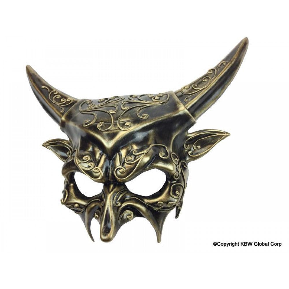 Gold Devil Mask