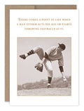 Fastballs Birthday Card