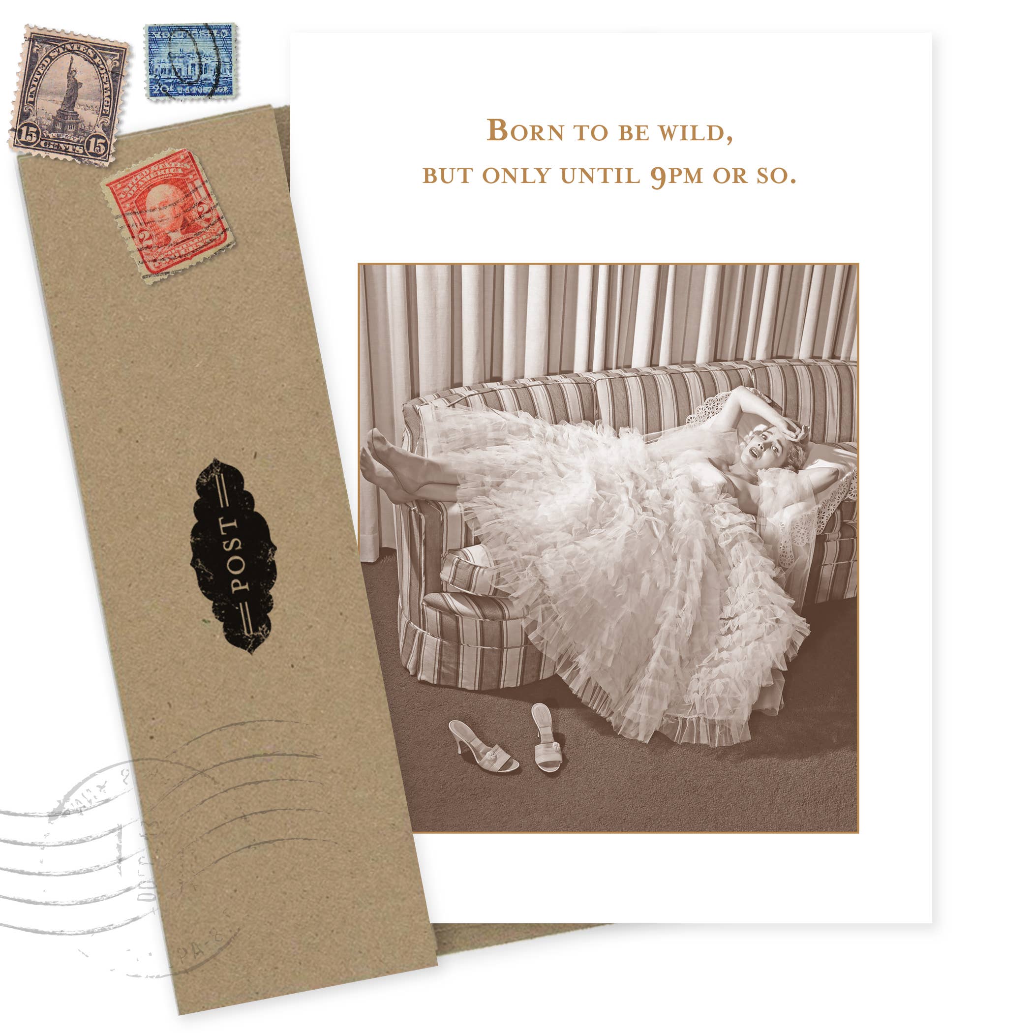 Born To Be Wild Birthday Card