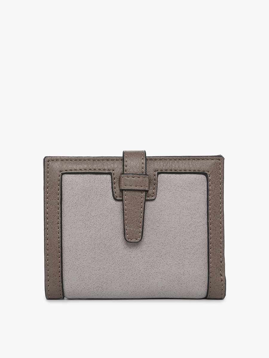 Bessie Canvas Wallet w/ Slip Closure | WL2066